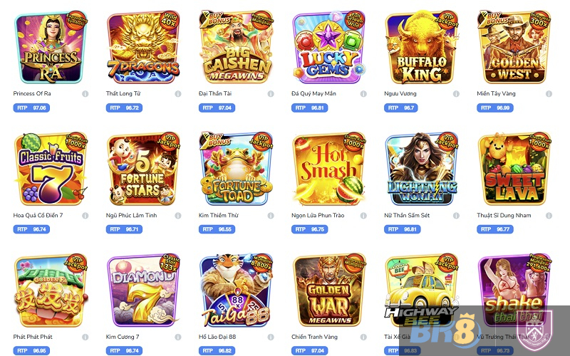 BK8 Slot miễn phí: Trải nghiệm hoàn hảo với thưởng khủng 3 Một số siêu phẩm Slot Game miễn phí nên thử